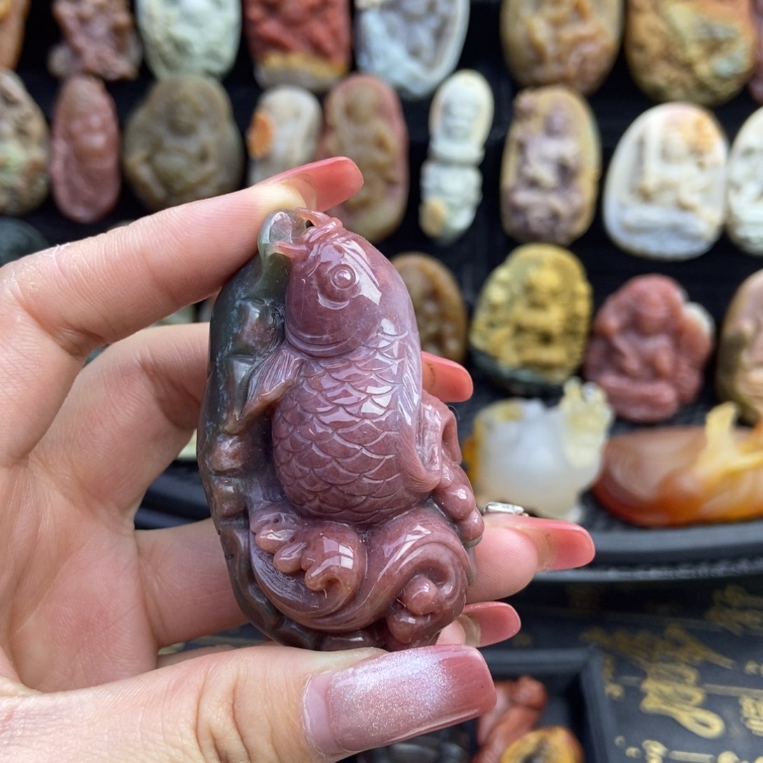 石英质玉挂件未镶嵌