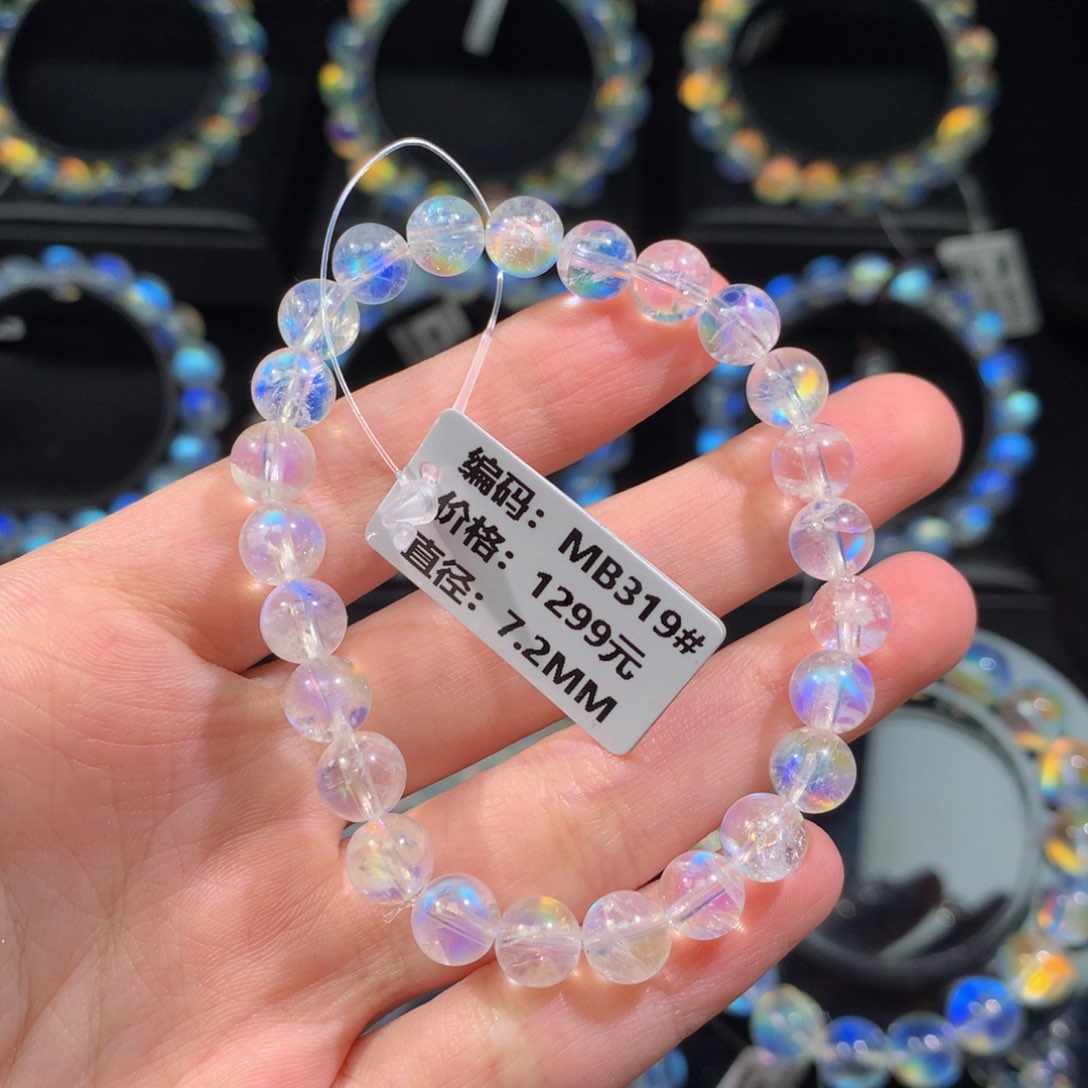 月光石手链未镶嵌k*yMB319#7.2mm