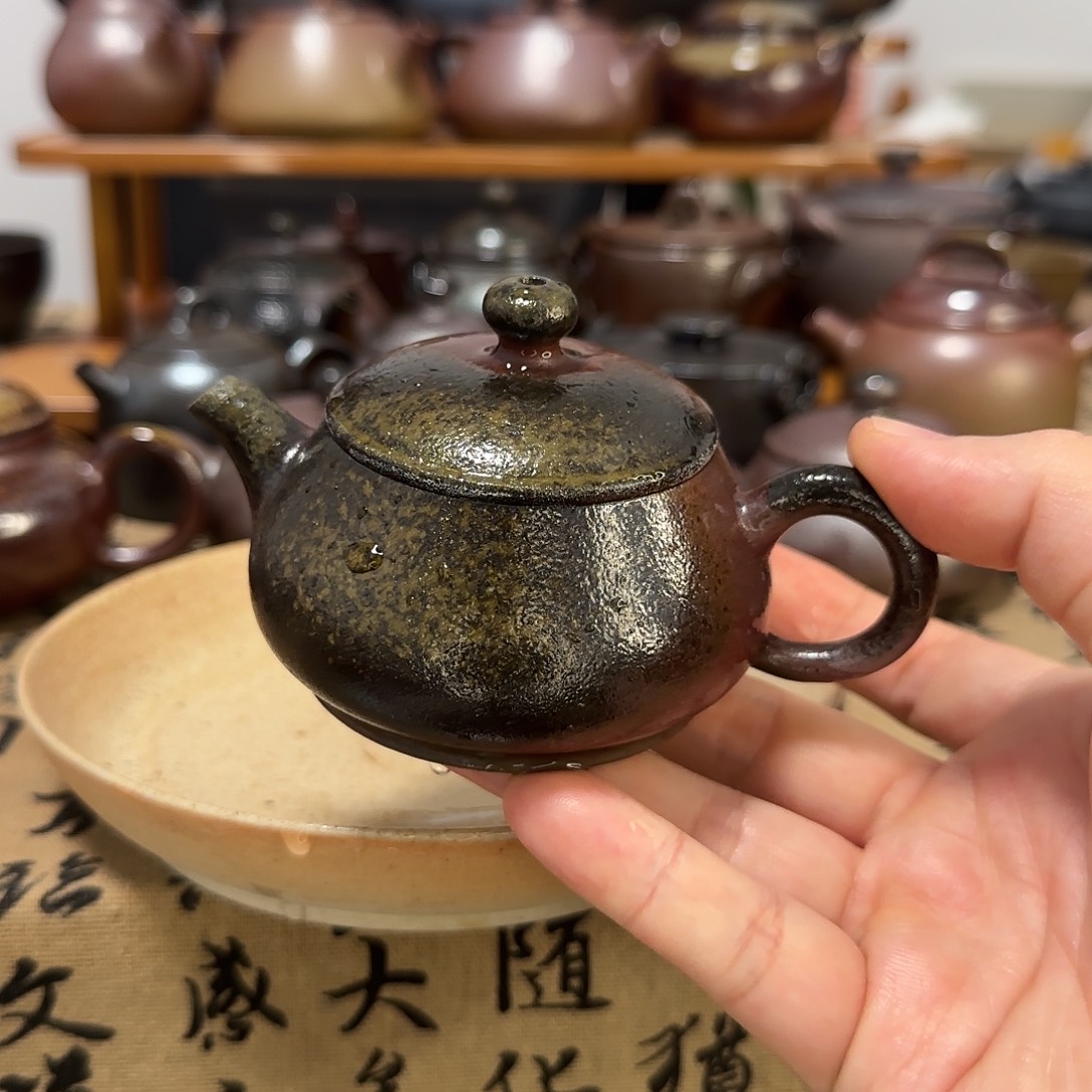 杨村红陶柴烧明炉上灯牌少10块