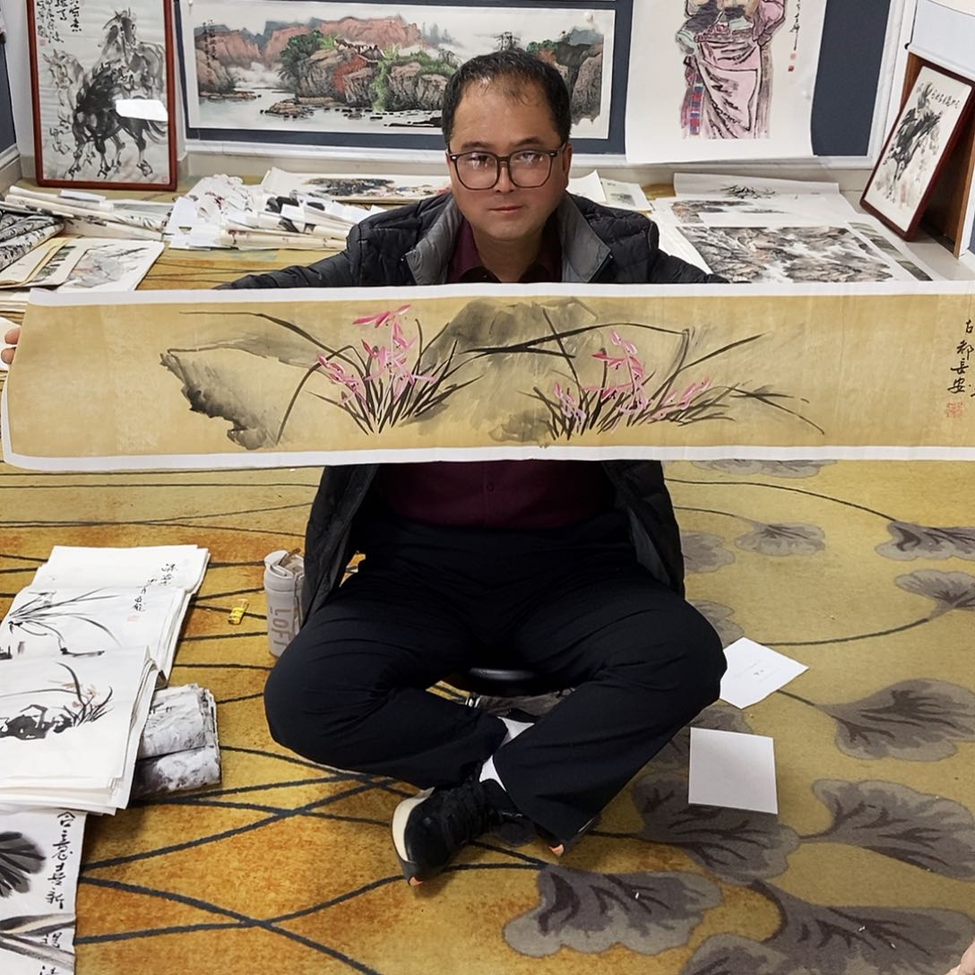 国画忠*手绘做啥的了！你手绘