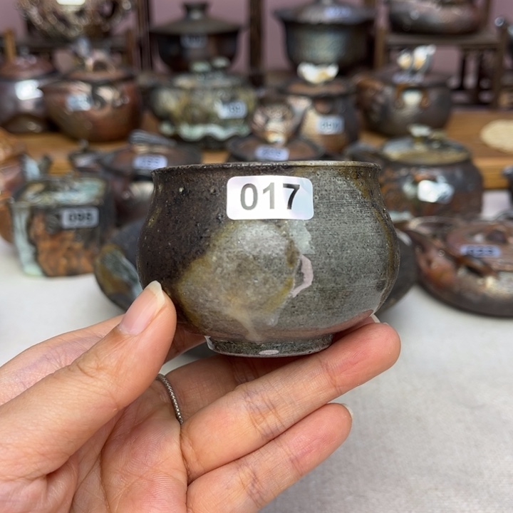 壶裸柴烧陶瓷茶具