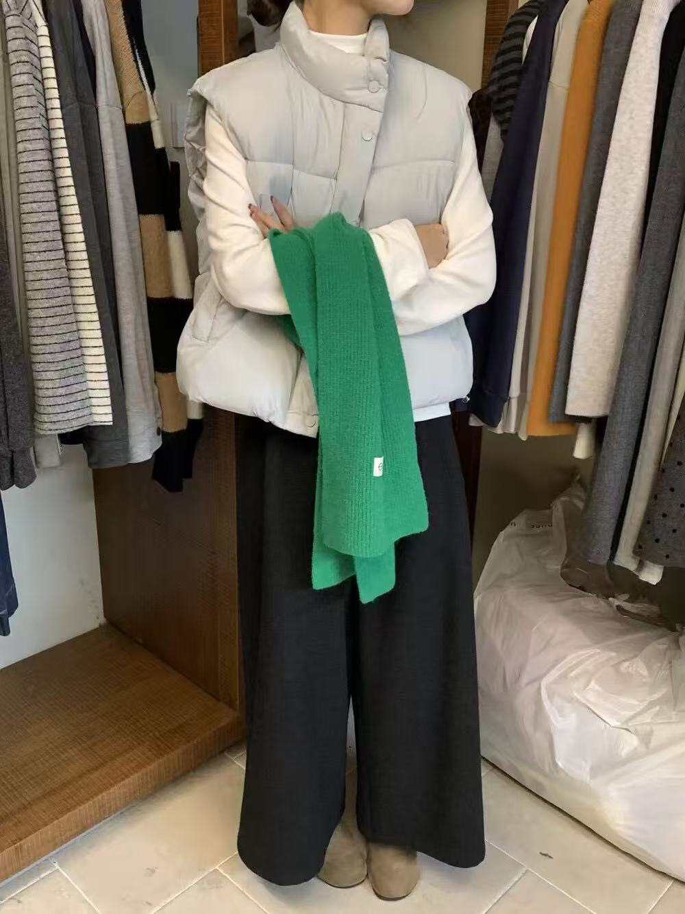 米满满-LEM（#8131）秋冬休闲百搭立领马甲kc