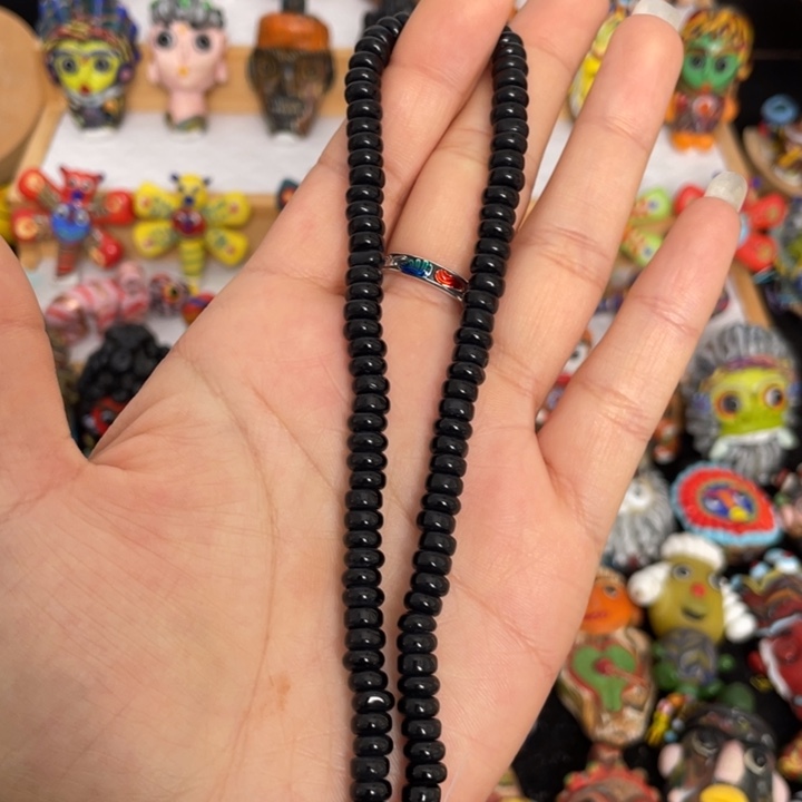 琉璃饰品黑色隔片1条