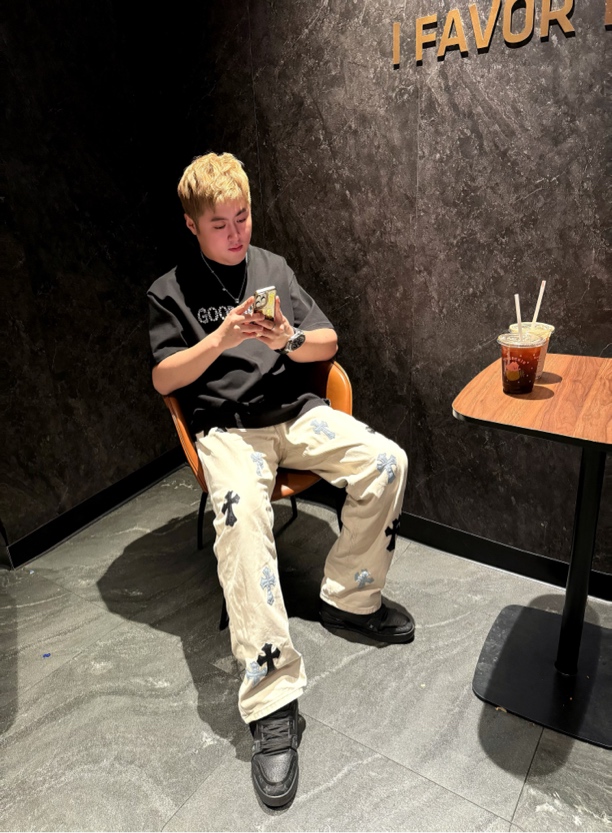 3690早春新款25ss时尚百搭休闲潮流仿生珍珠贴片短袖