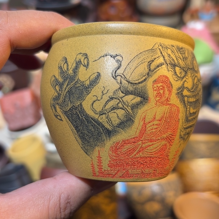 茶杯紫砂宜兴紫砂主人杯