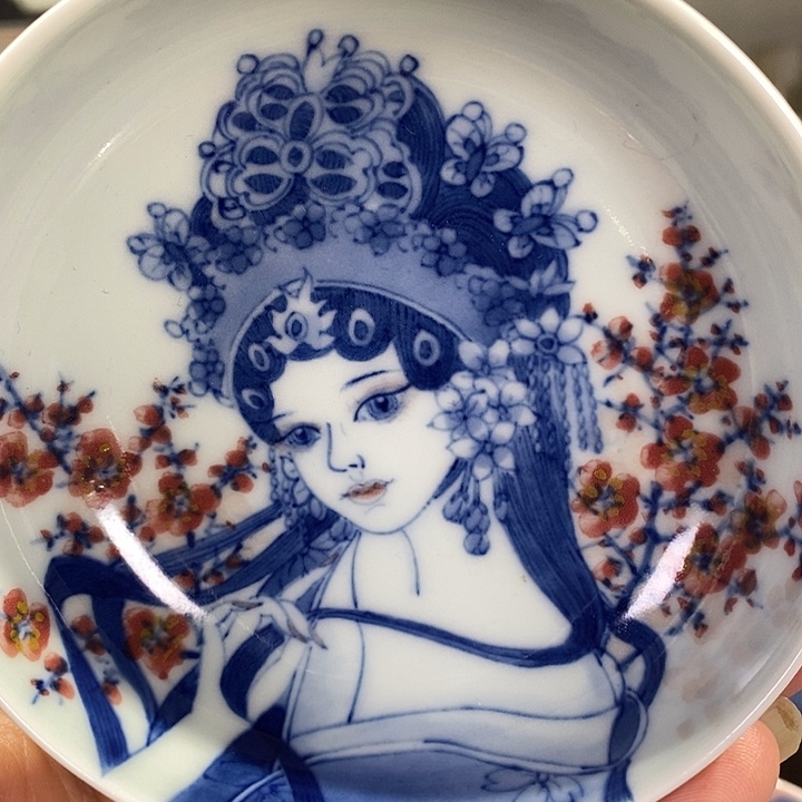 杯景德镇手工手绘陶瓷，高亮兴老师作品