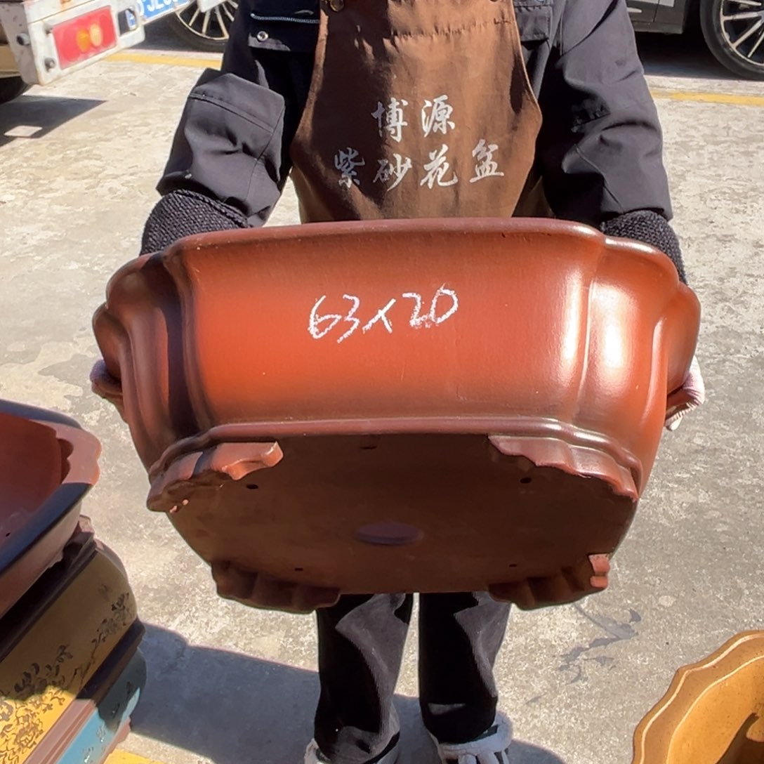 紫砂花盆盆景艺术