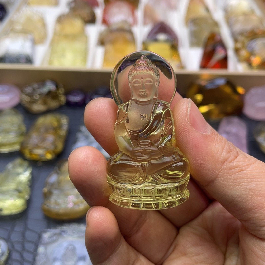 水晶颈饰未镶嵌定制