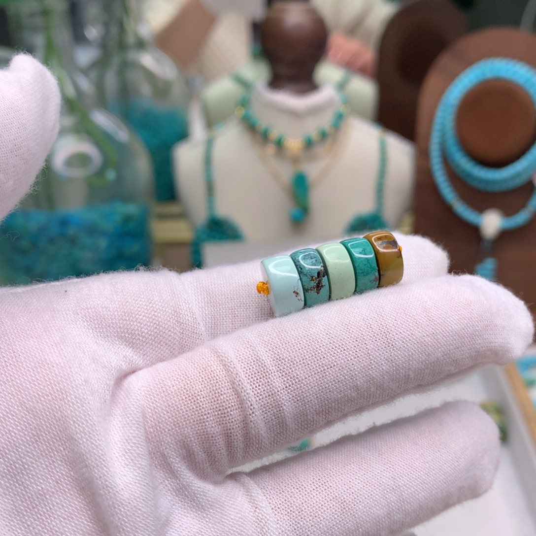 绿松石未镶嵌配饰