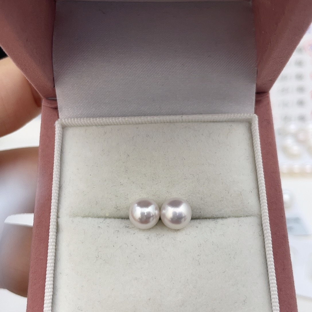 未镶嵌耳饰海水珍珠