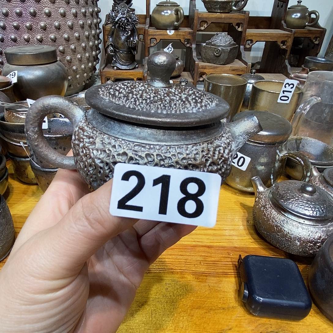 高温柴烧陶泥冰烟壶