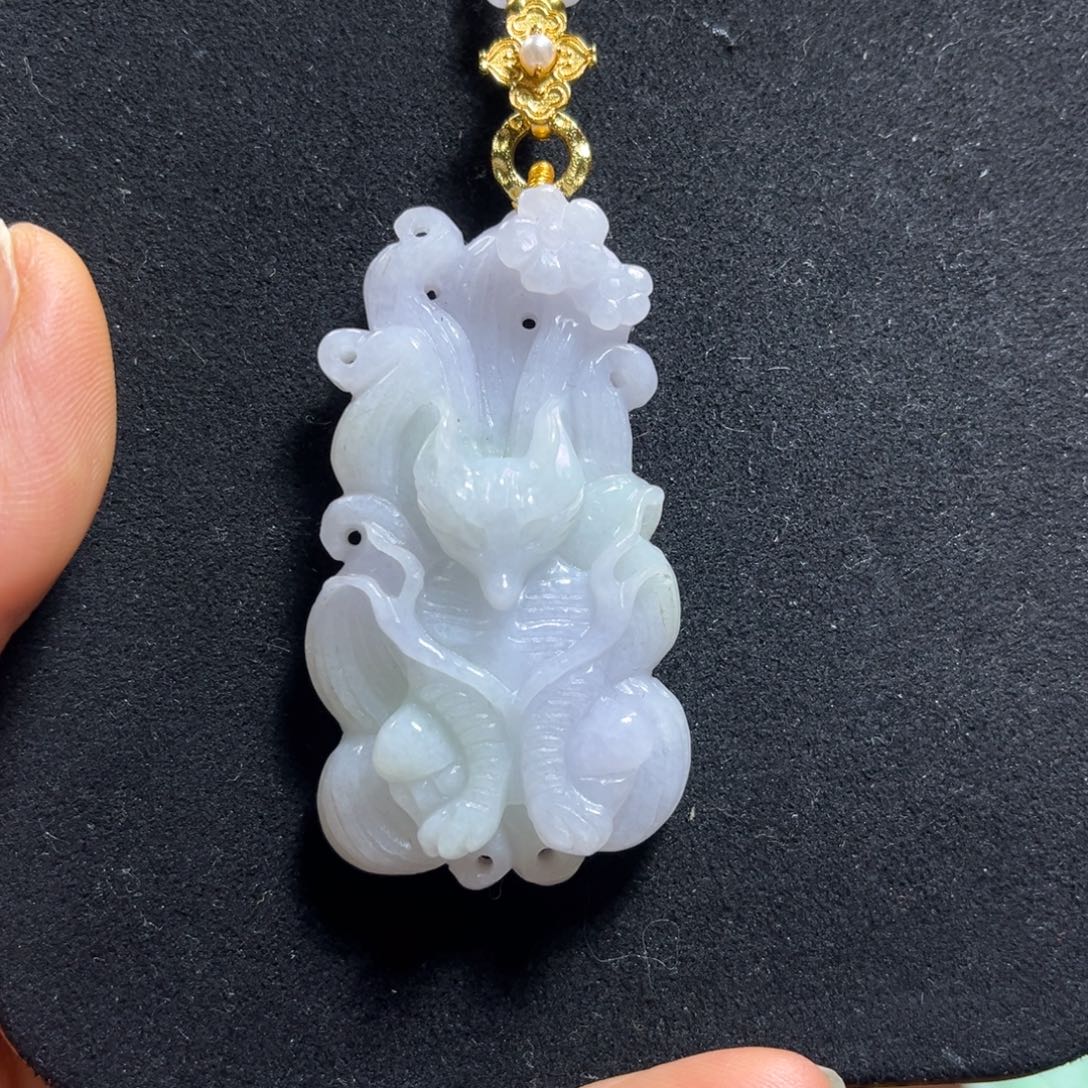 翡翠未镶嵌颈饰天然翡翠