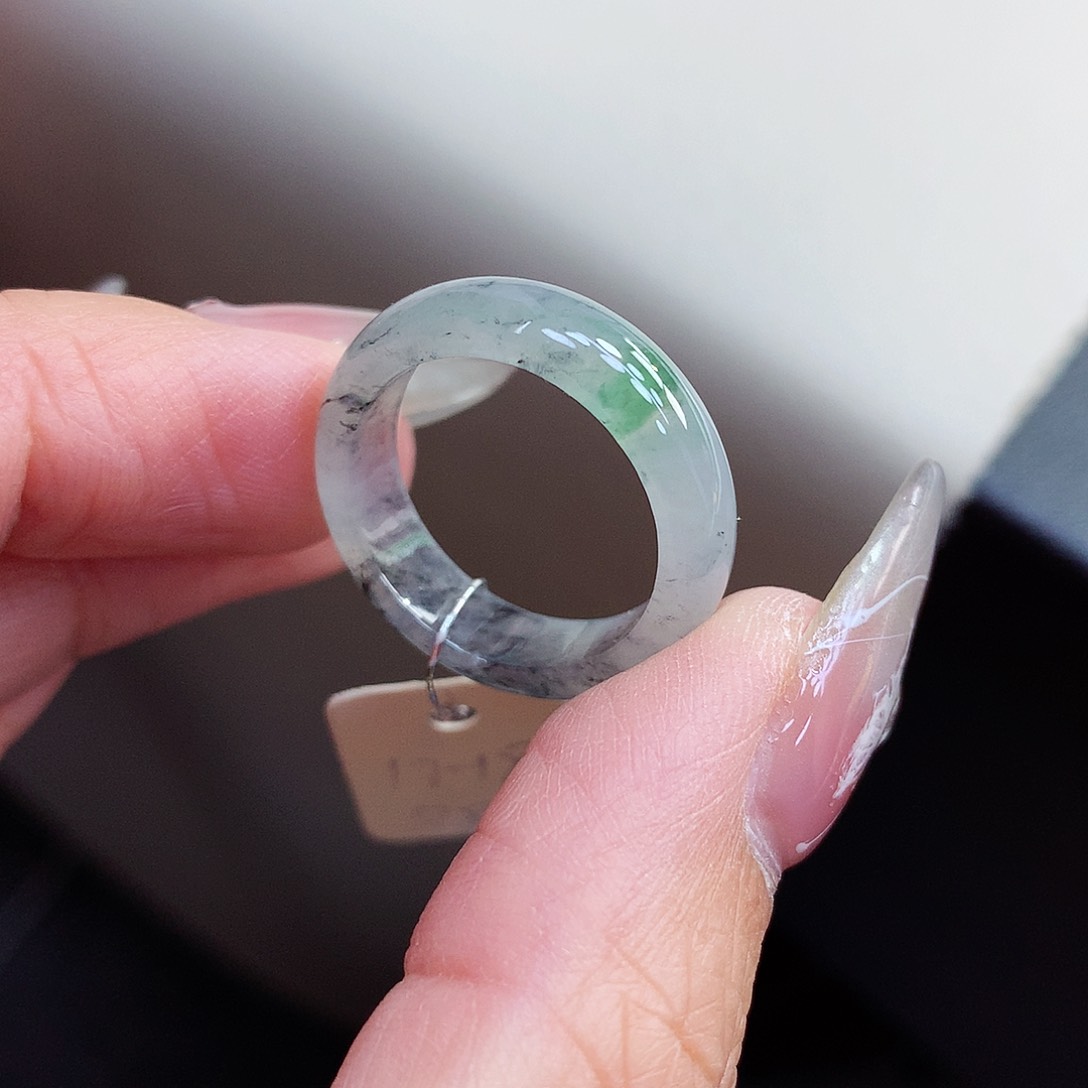 翡翠戒指未镶嵌17号