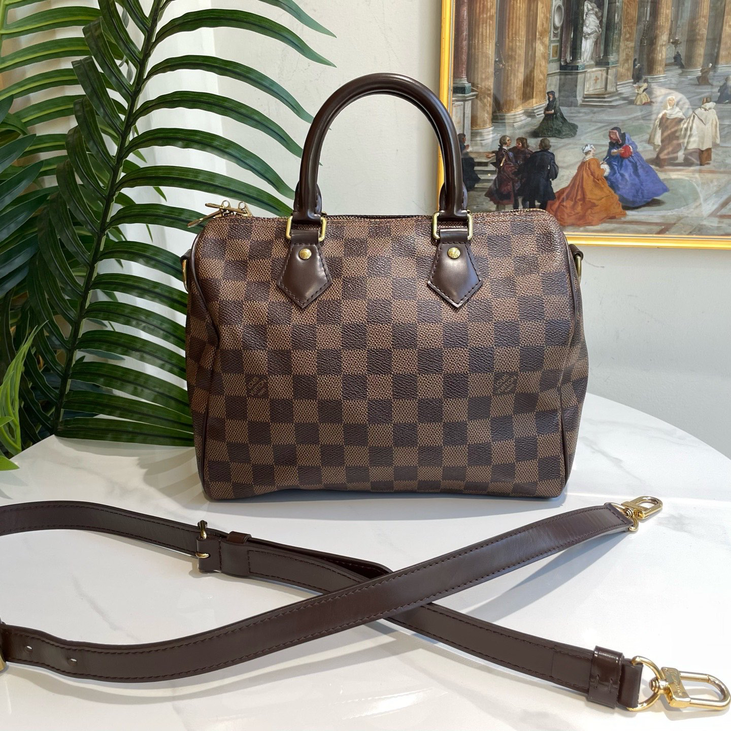 95新 LouisVuitton/路易威登 御古屋/53837/sp25肩带款 