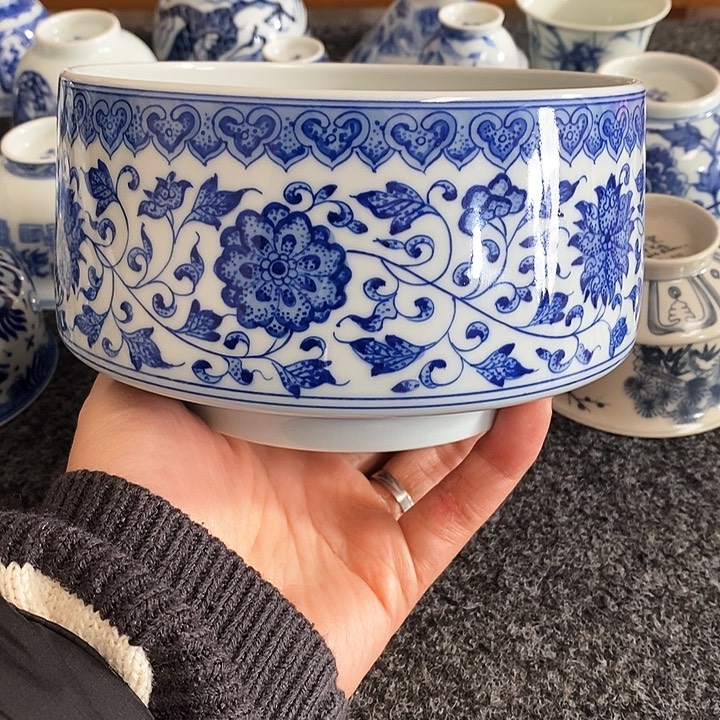 【龙序】缠枝莲水洗