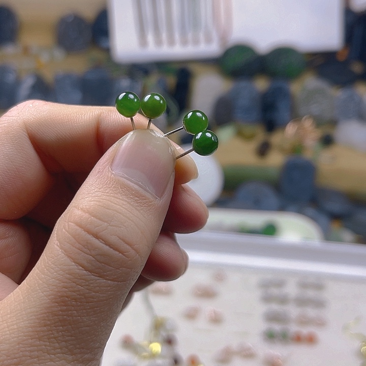 和田玉颈饰未镶嵌1****E