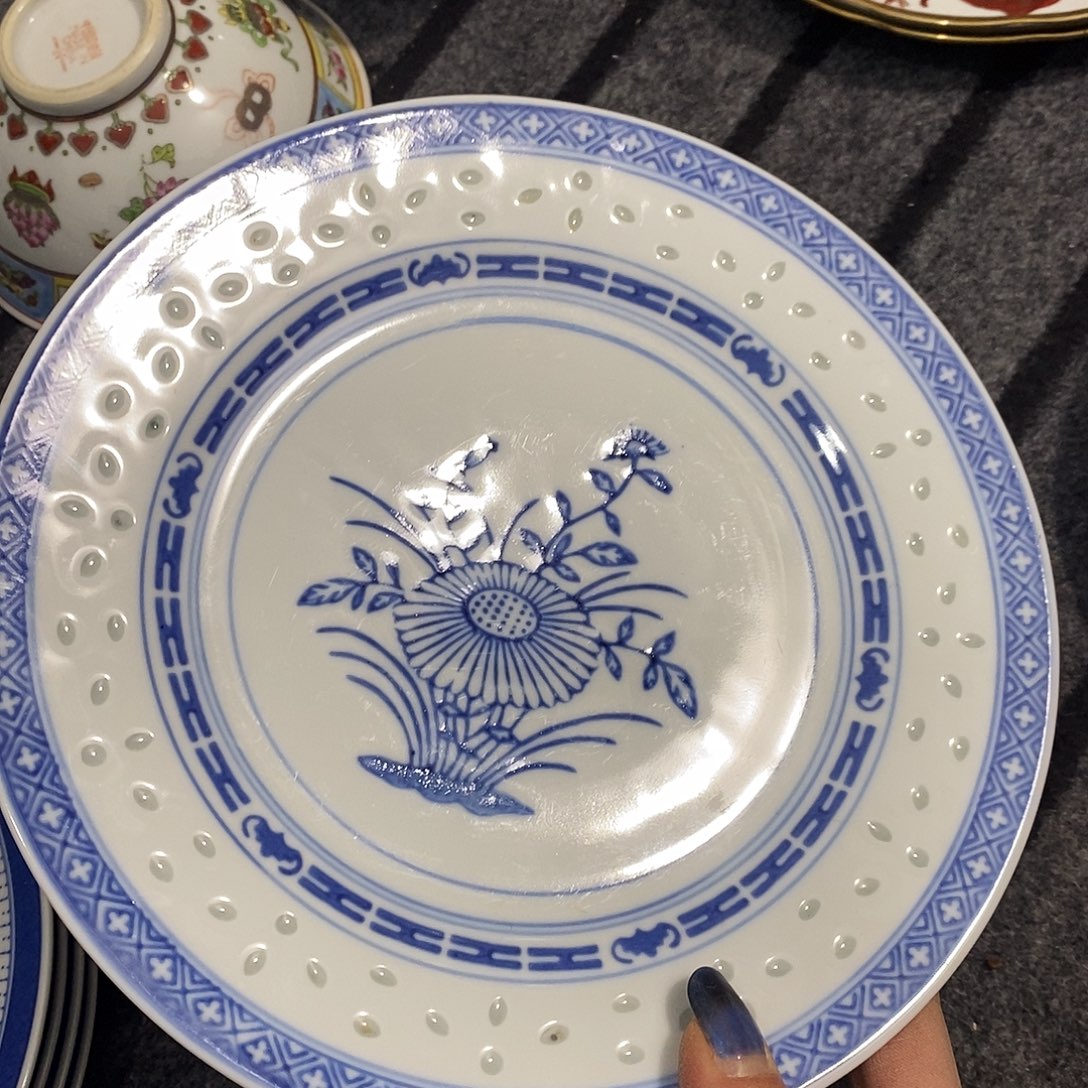 摆件陶景德镇陶瓷23公分