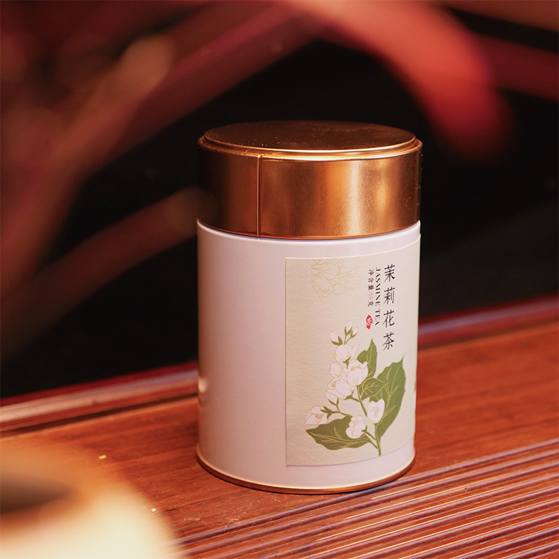 【12窨茉莉花茶】2025年明前罐装50克茉莉花茶四川蒙顶山