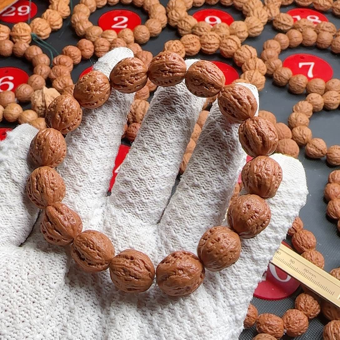 文玩核桃手串什*粗筋八棱