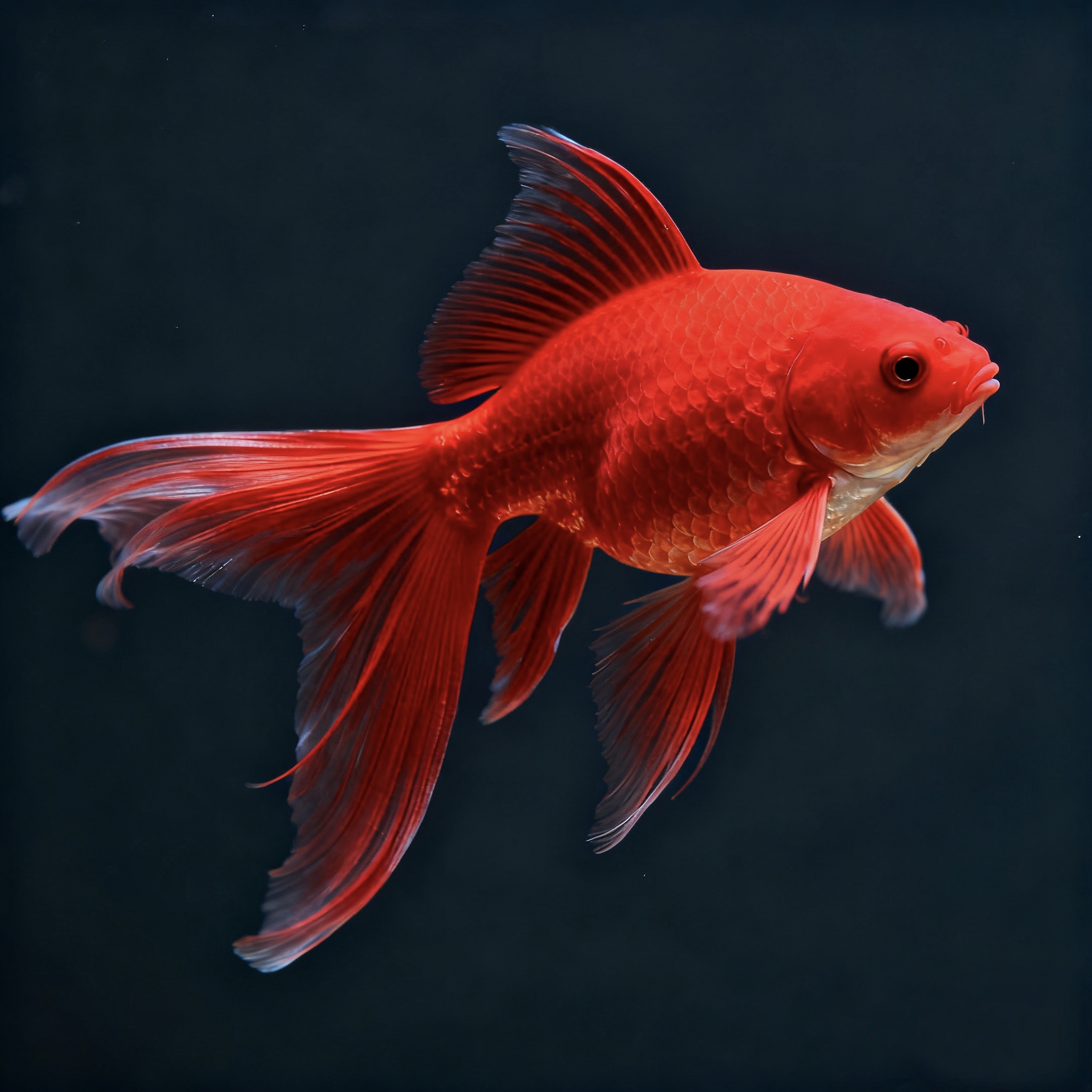 【10-15】红色红普短球体短身蝴蝶鲤赛级品质顺丰包邮