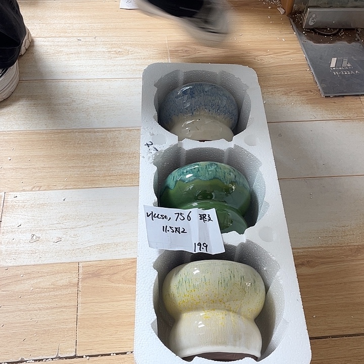 粗陶多肉花盆微瑕756