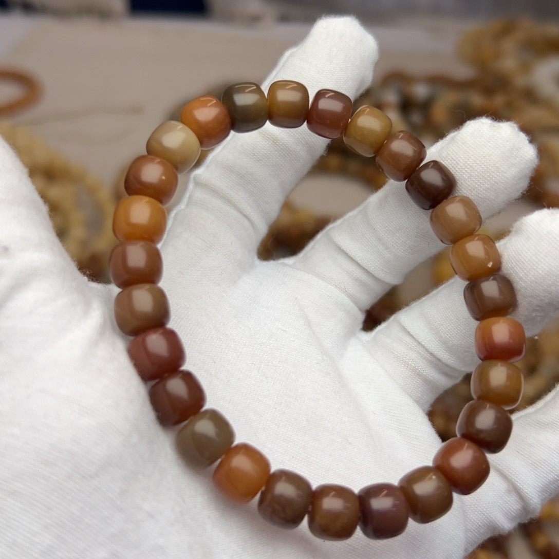 吊坠菩提根/象牙果89瑕疵婴儿肌干磨079