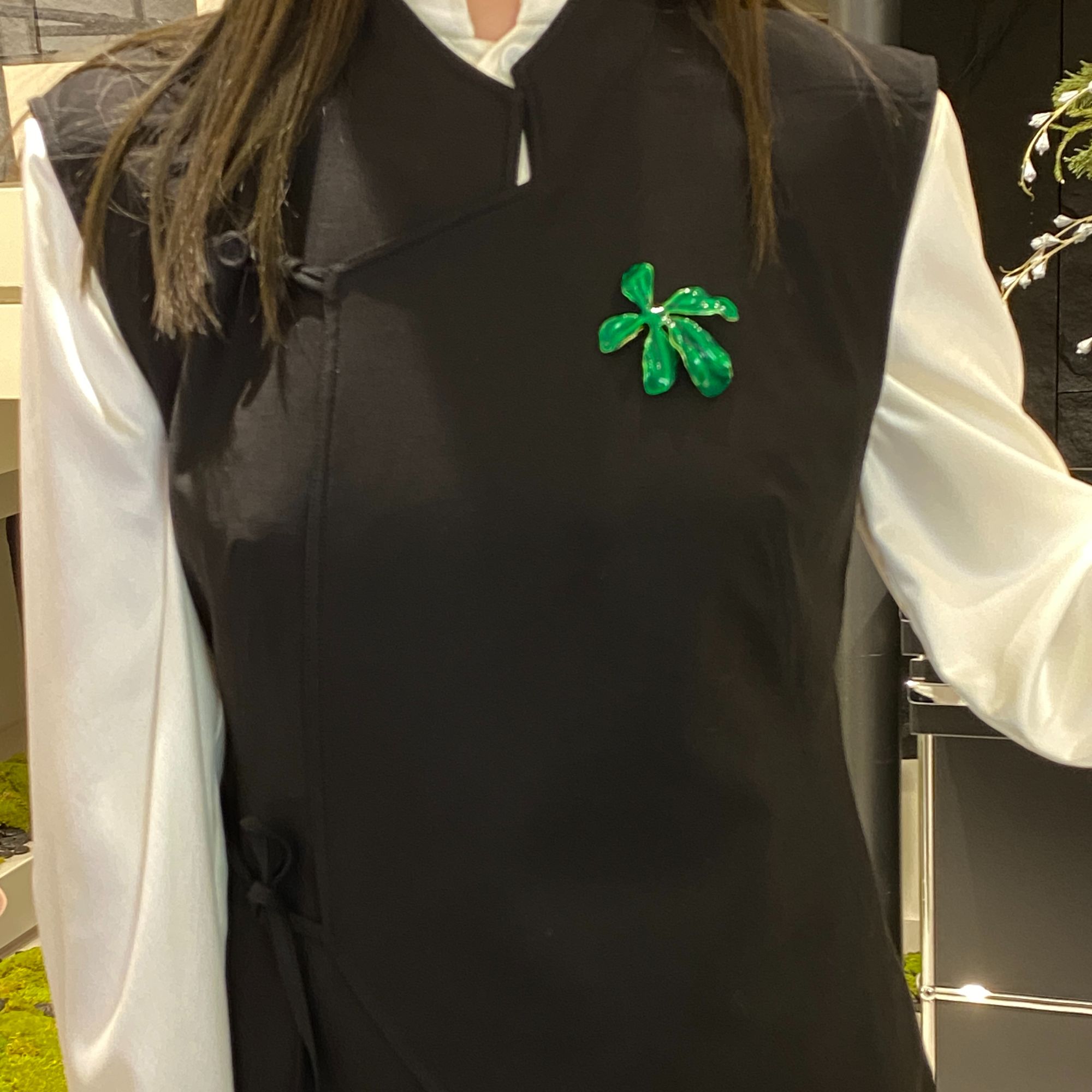 【刘彤推荐】玉琼 不规则系带马甲