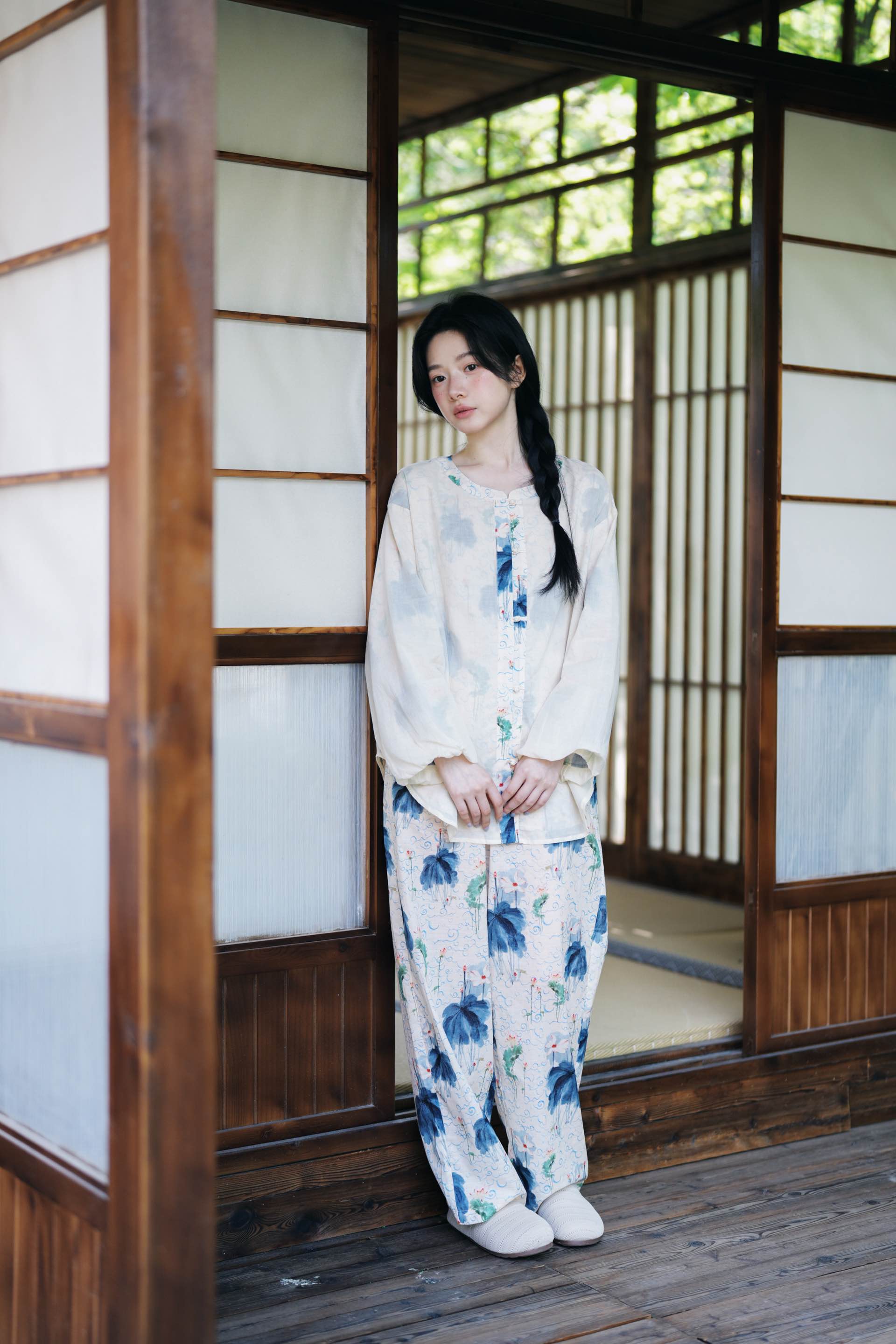 《蟲子姐姐专属》朵朵可可 251-172 睡衣女2025春夏新中式家居套装