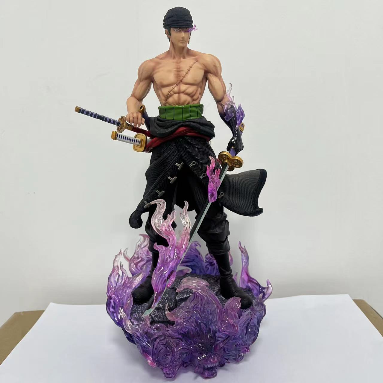 海贼王GK 炬燃 阎魔索隆动漫雕像模型摆件盒装手办造型路飞