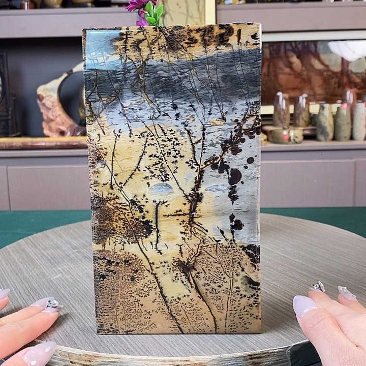 广西石广西国画石