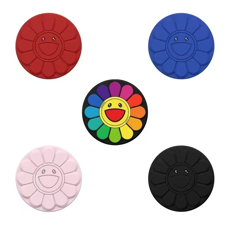 村上隆太阳花磁吸支架case联名潮牌款