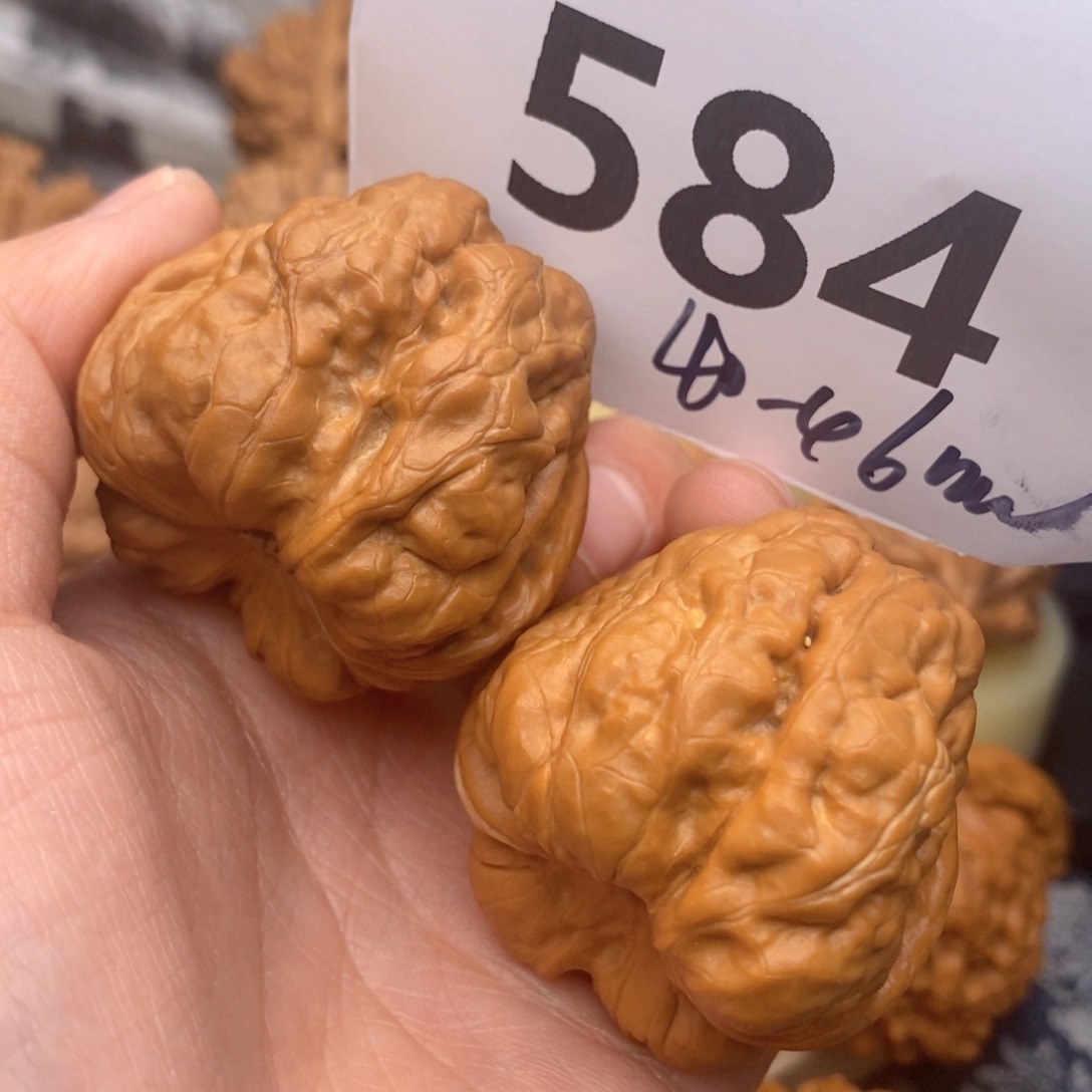 文玩核桃把件584号40蛙