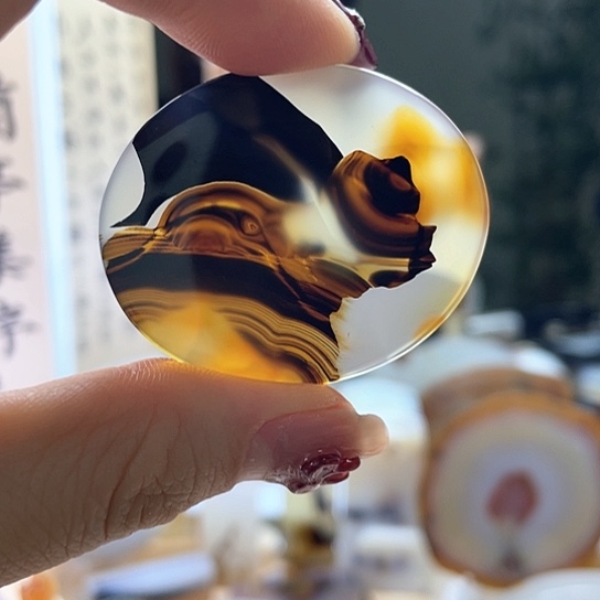 玛瑙/玉髓颈饰未镶嵌