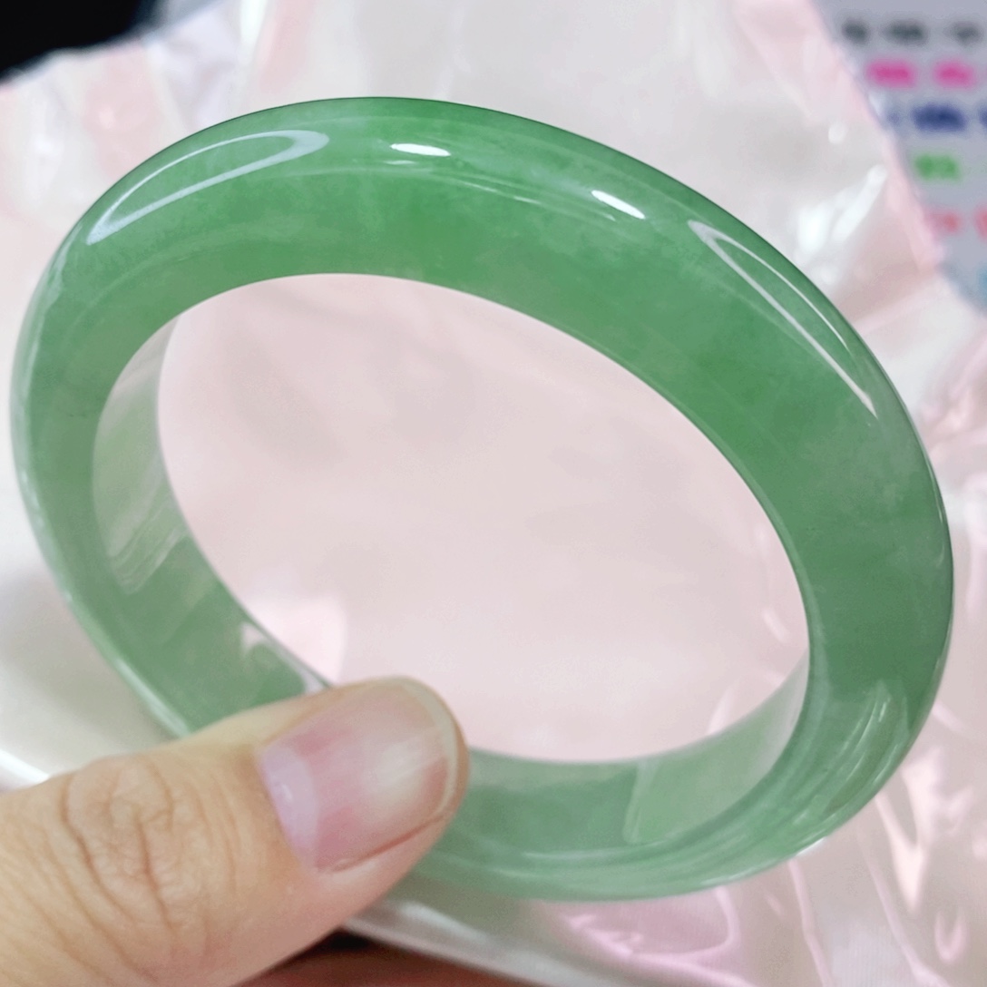 未镶嵌手镯翡翠56.1圈口