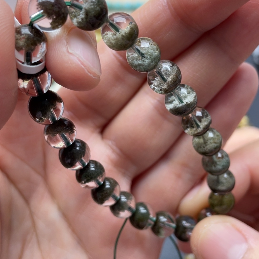 水晶手链未镶嵌绿幽灵