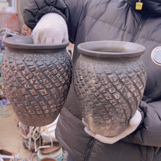 紫砂花盆高22口17———-