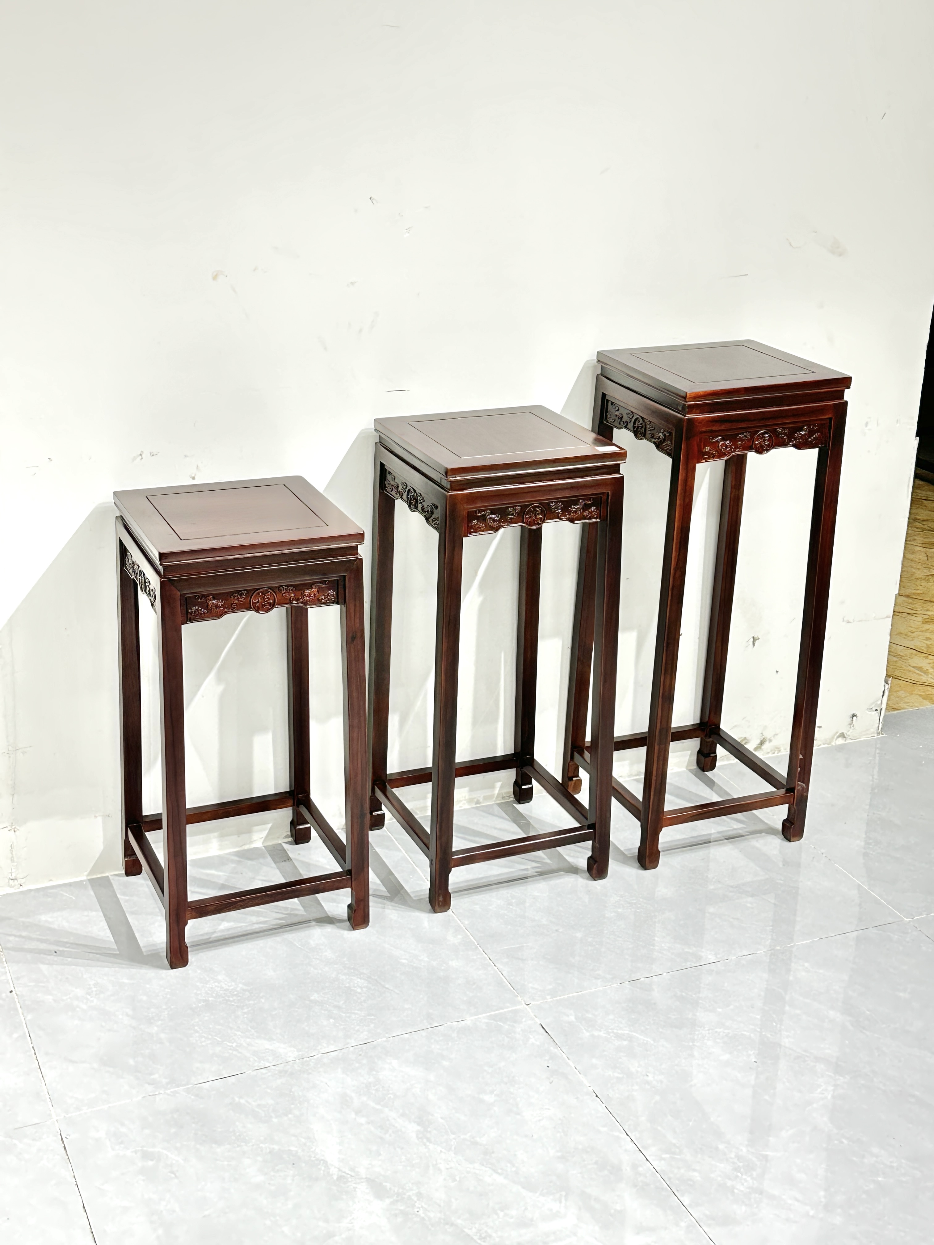 工厂直出实木花几南美酸枝木花架置物架花盆架