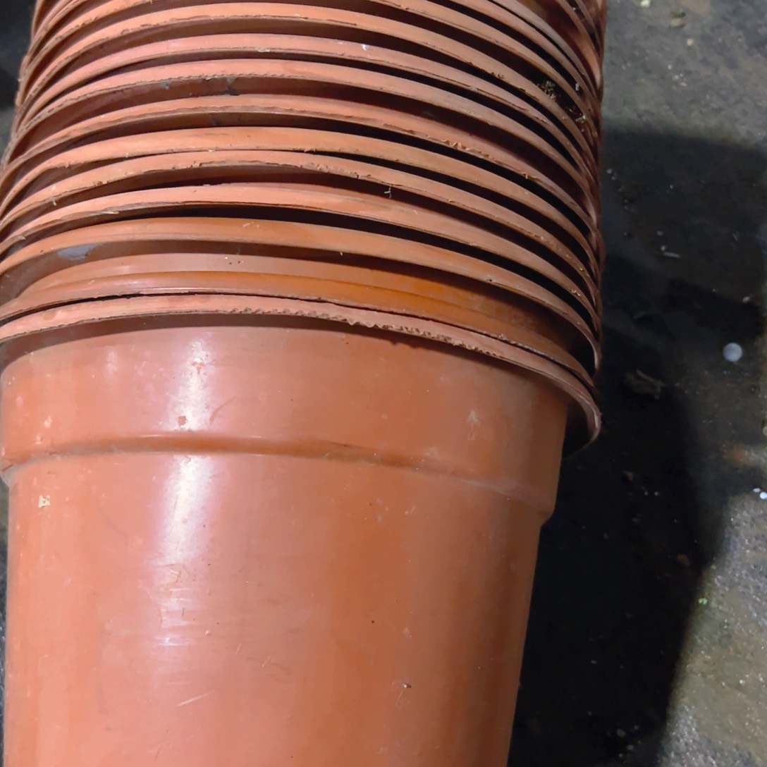 塑料大红圆28外口径 21.5高 5个