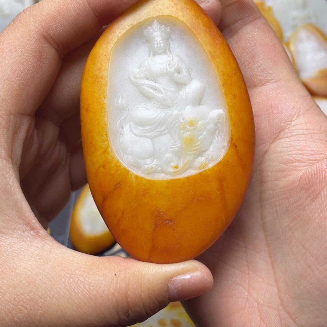 和田玉挂件未镶嵌