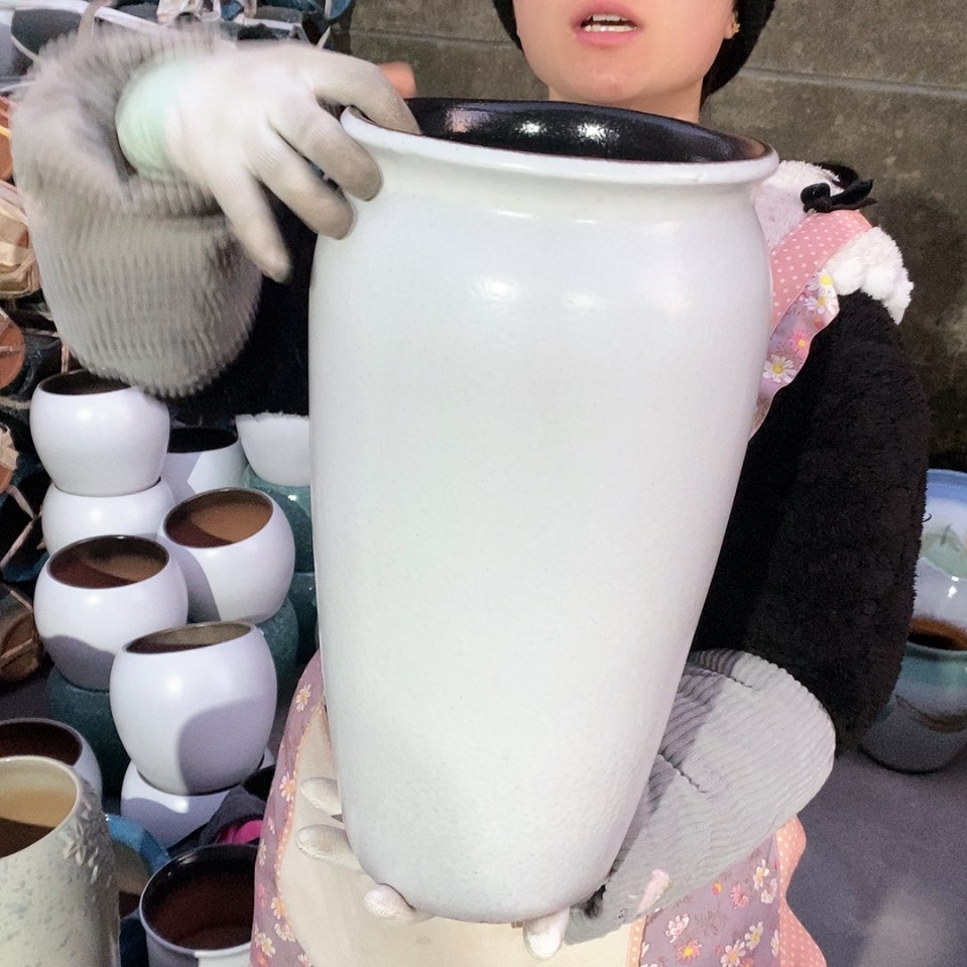 紫砂花盆正品口20高42