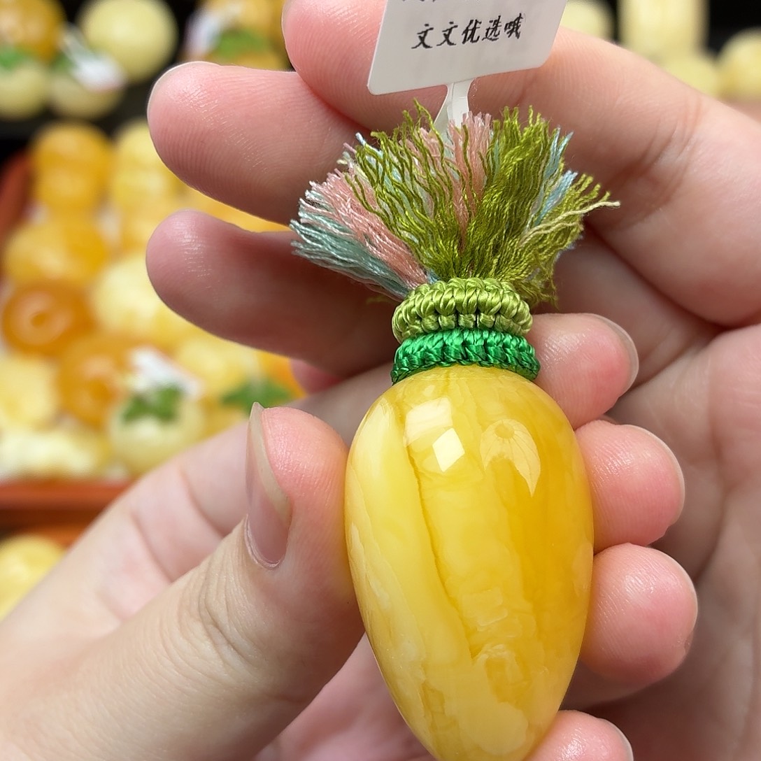 蜜蜡未镶嵌裸石蜜蜡