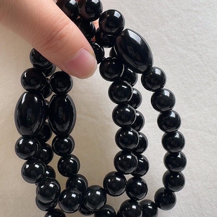 蛇纹石玉未镶嵌手链