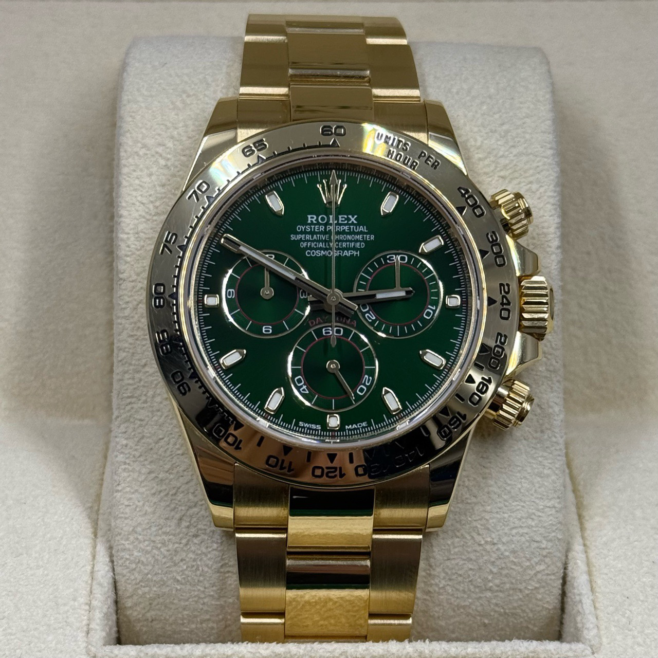 99新 Rolex/劳力士 劳力士绿迪/116508/21年已经查码