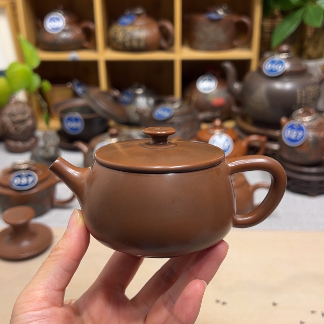 广西钦州坭兴陶汉瓢壶150cc