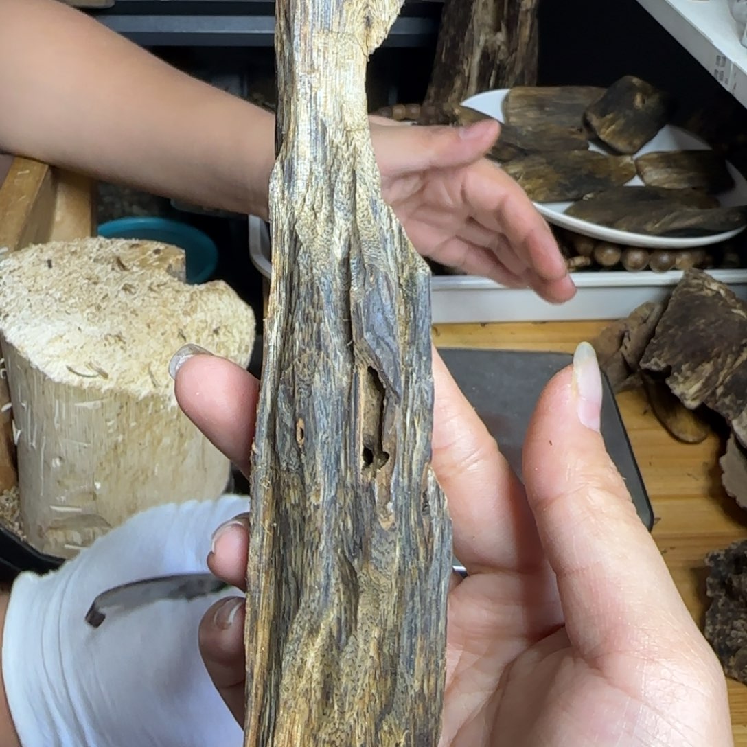 沉香碎屑沉香棋楠沉香44克