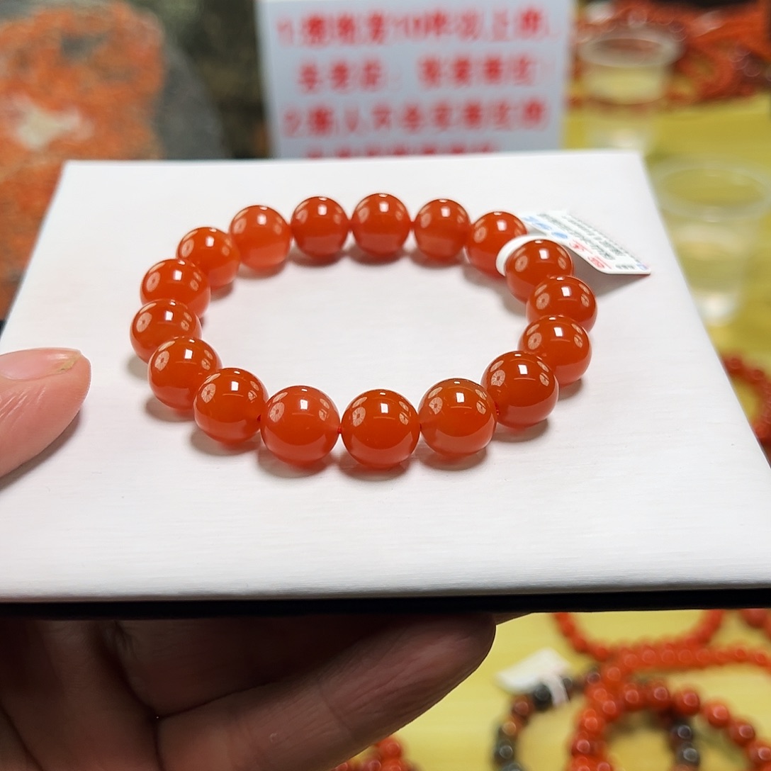 南红玛瑙未镶嵌多样性发一11+mmm河湾冰红