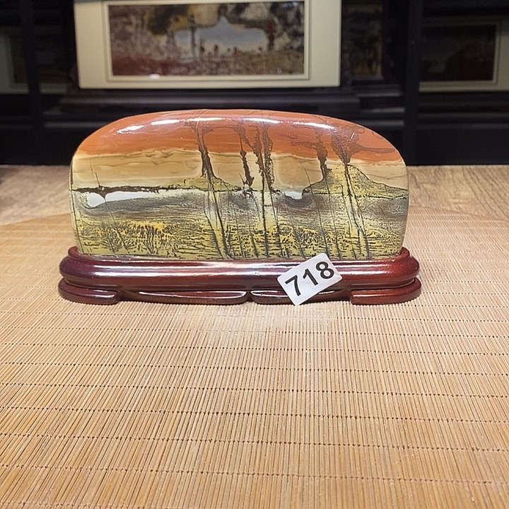 洪***平香榧木广西柳州国画石