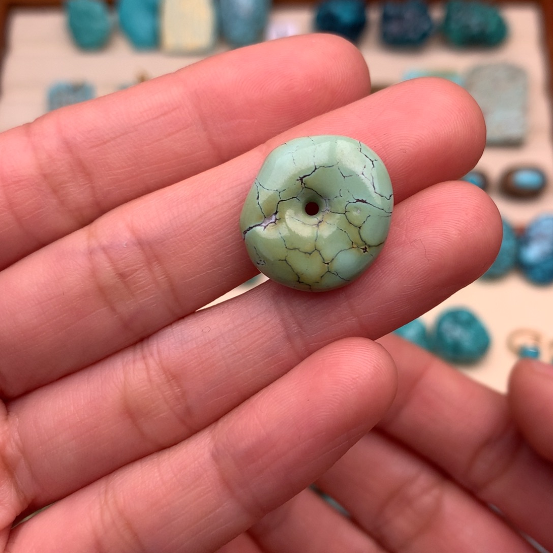 绿松石未镶嵌配饰