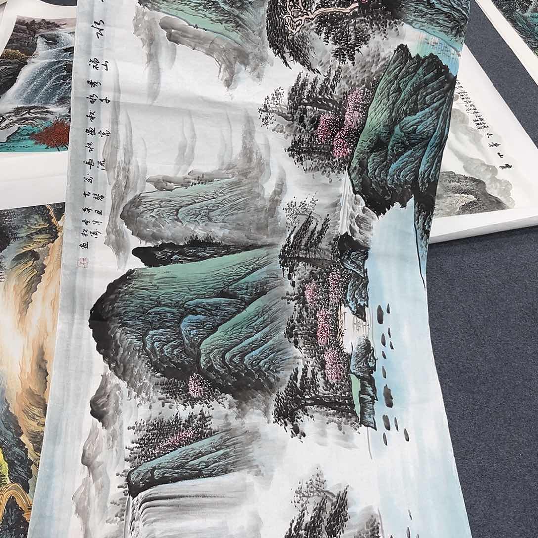 国画宣纸国画作品纯手绘