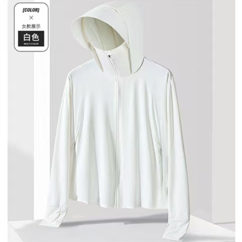 8392-女士（好货不等人）（白色）冰感平纹皮肤衣